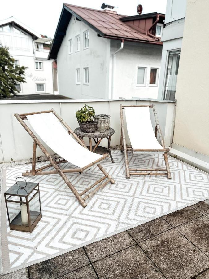 Zentrale Wohnung + Dachterrasse Sonthofen Exterior photo